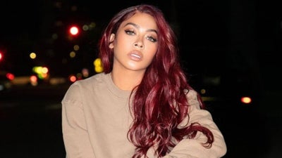 Lala Anthony Is Showing Off Red Hair For Winter