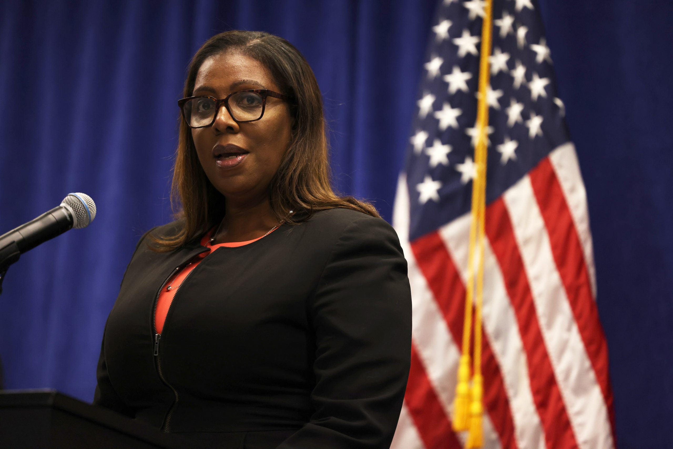New York AG Letitia James Says The Investigations Into Trump Will Continue