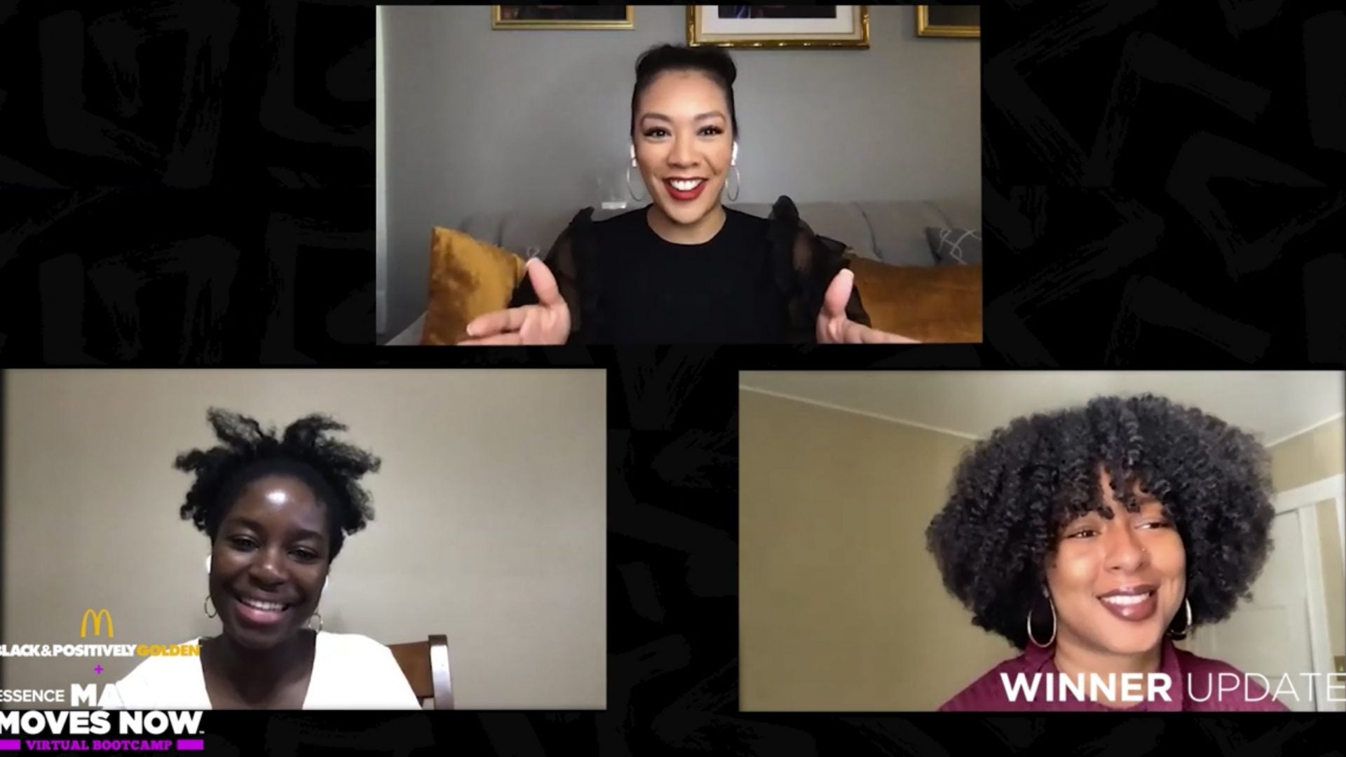 McDonald’s Making Moves Now Pitch Competition Winners Lillian Augusta Celebrate their Win!