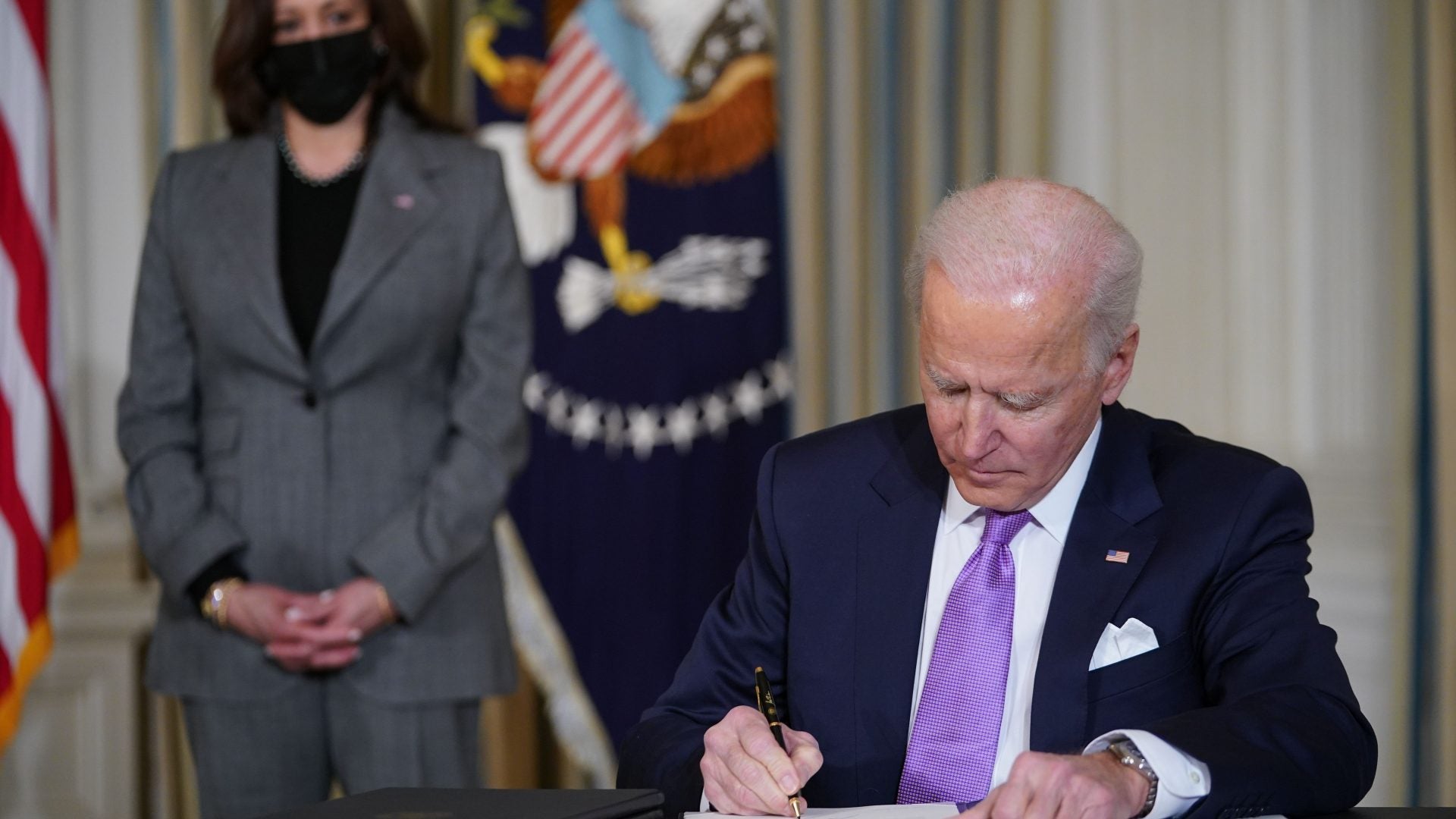 Biden Signs Executive Orders To Tackle Racial Inequity 
