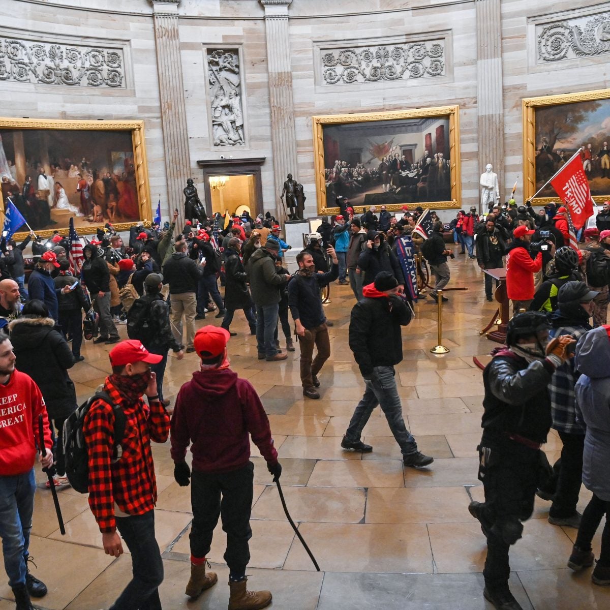 Pro-Trump Protesters Storm U.S. Capitol