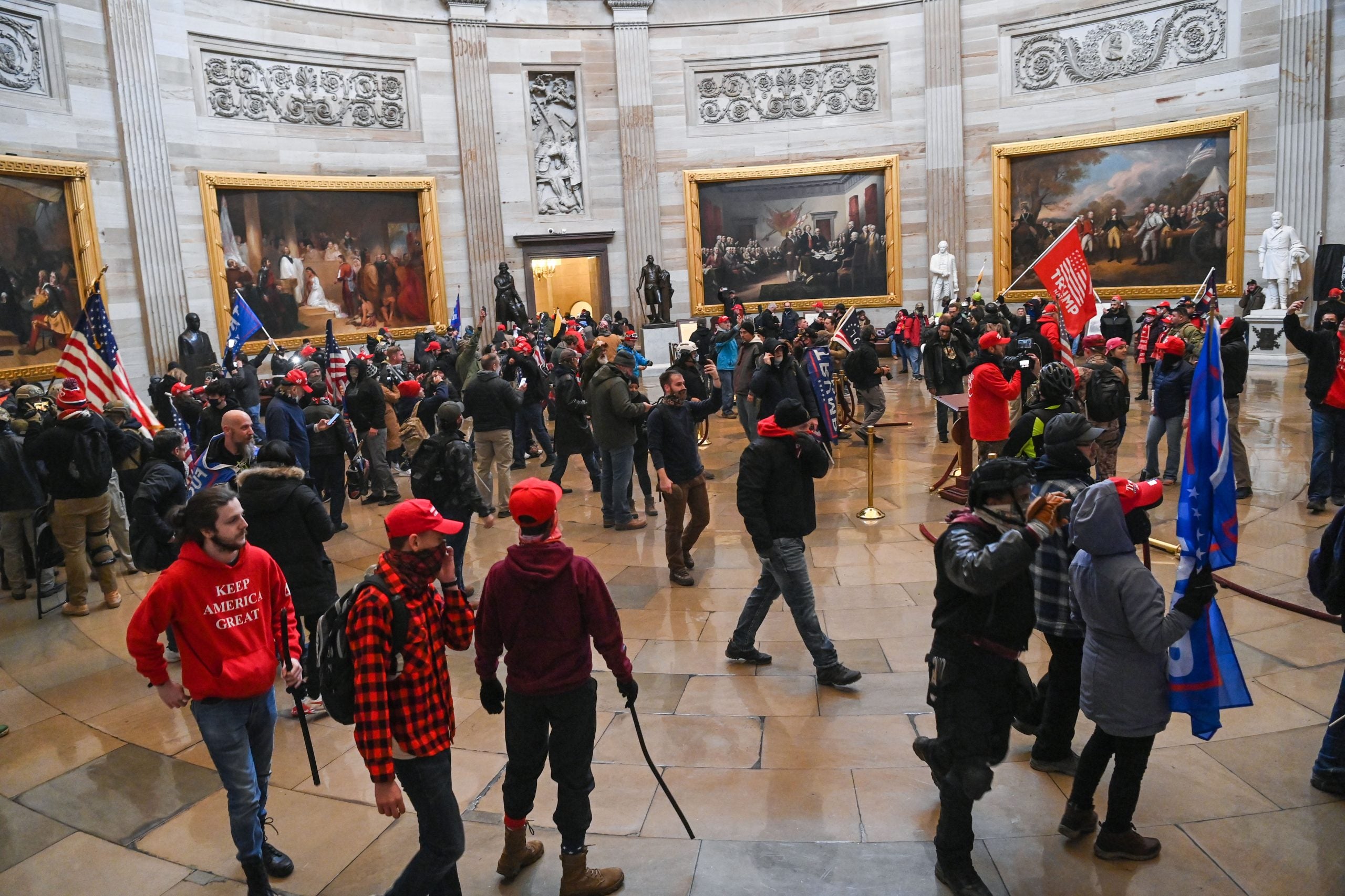 Pro-Trump Protesters Storm U.S. Capitol