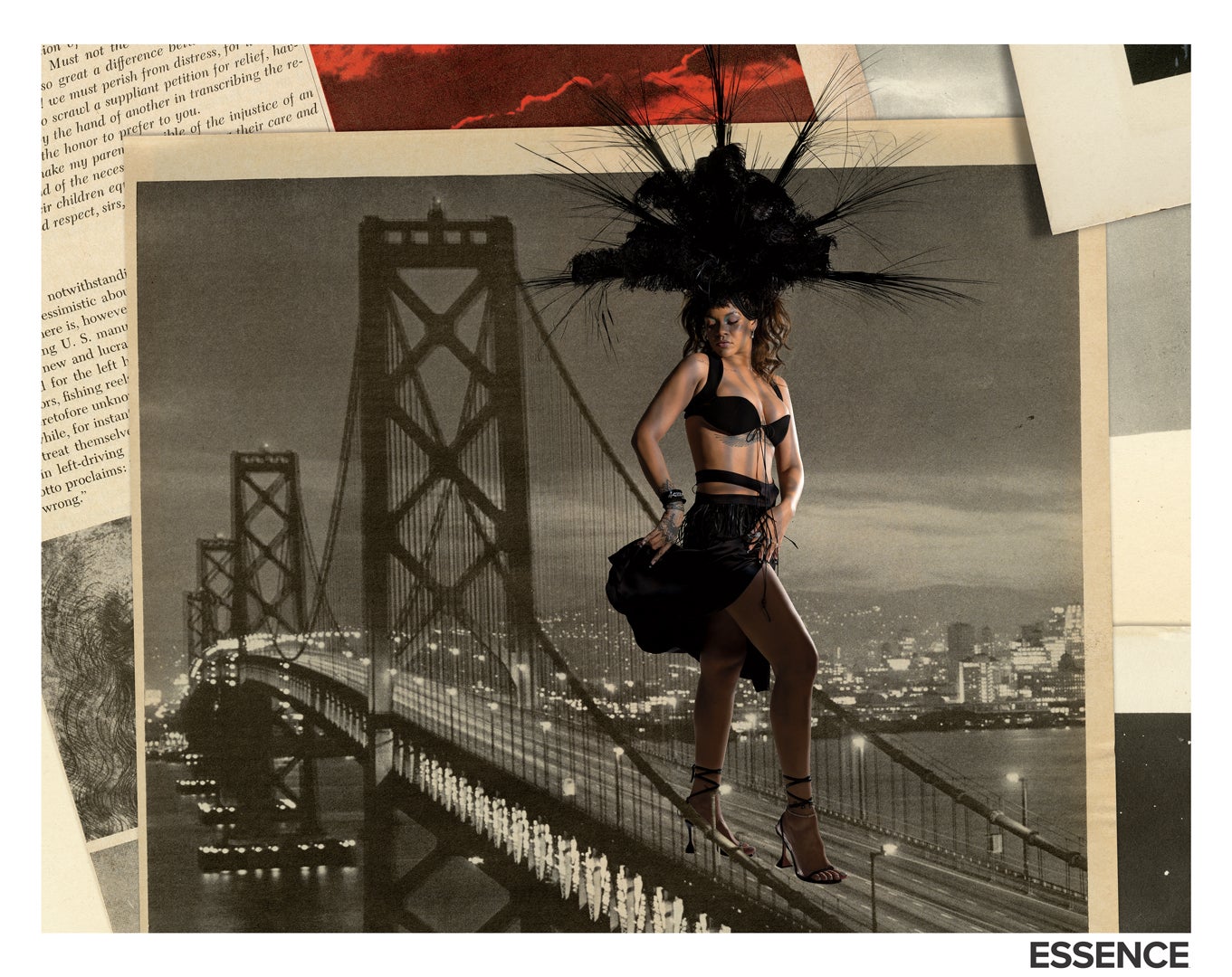 Rihanna On Her ESSENCE Collab With Artist Lorna Simpson: ‘It’s Magic’