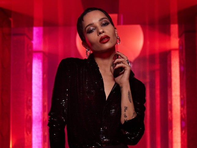 Zoe Kravitz Launches New Lipstick Collection With YSL Beauty