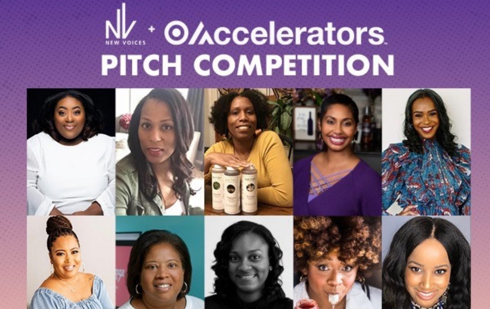 Pitched To Perfection: 10 Black Women Owned Businesses Win Big At New Voices + Target Accelerators Pitch Competition