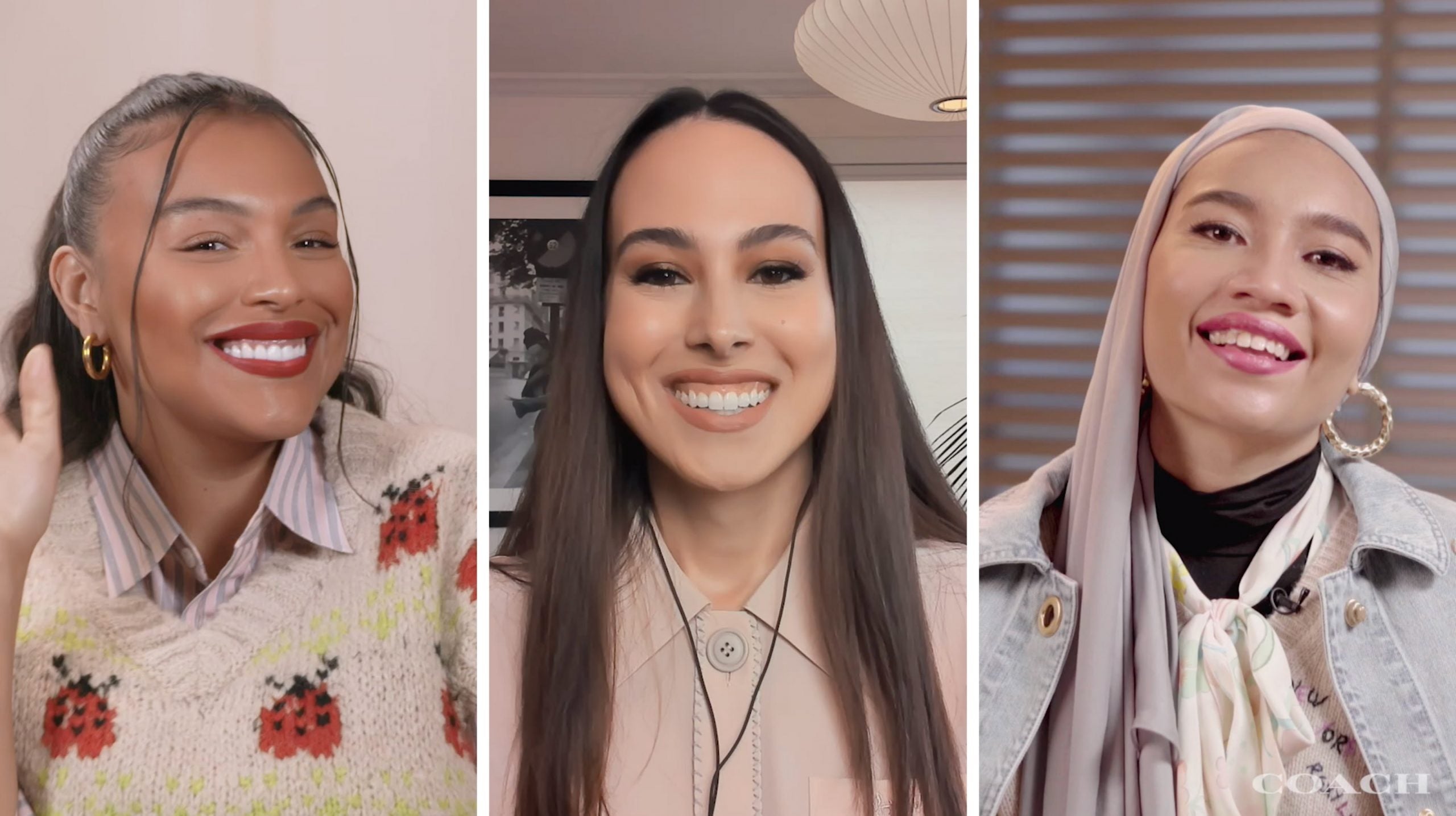 Paloma Elsesser Stars In Coach Conversations With Meena Harris And Singer Yuna