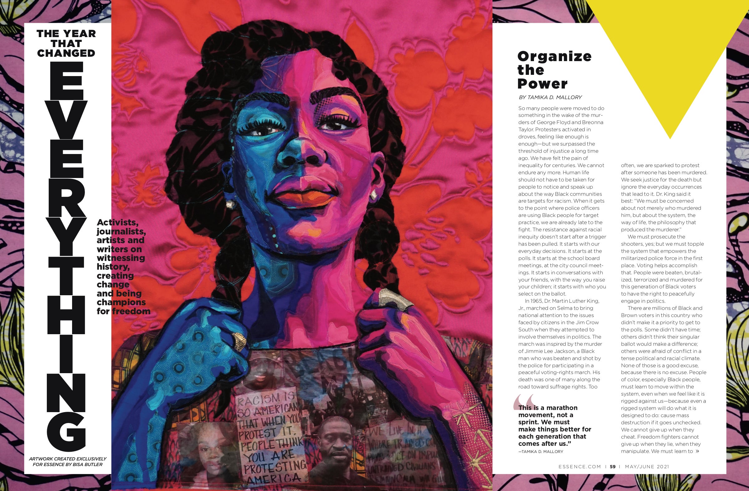 ESSENCE Unveils First-Ever Quilt Artwork Cover Marking ‘The Year That Changed The World’