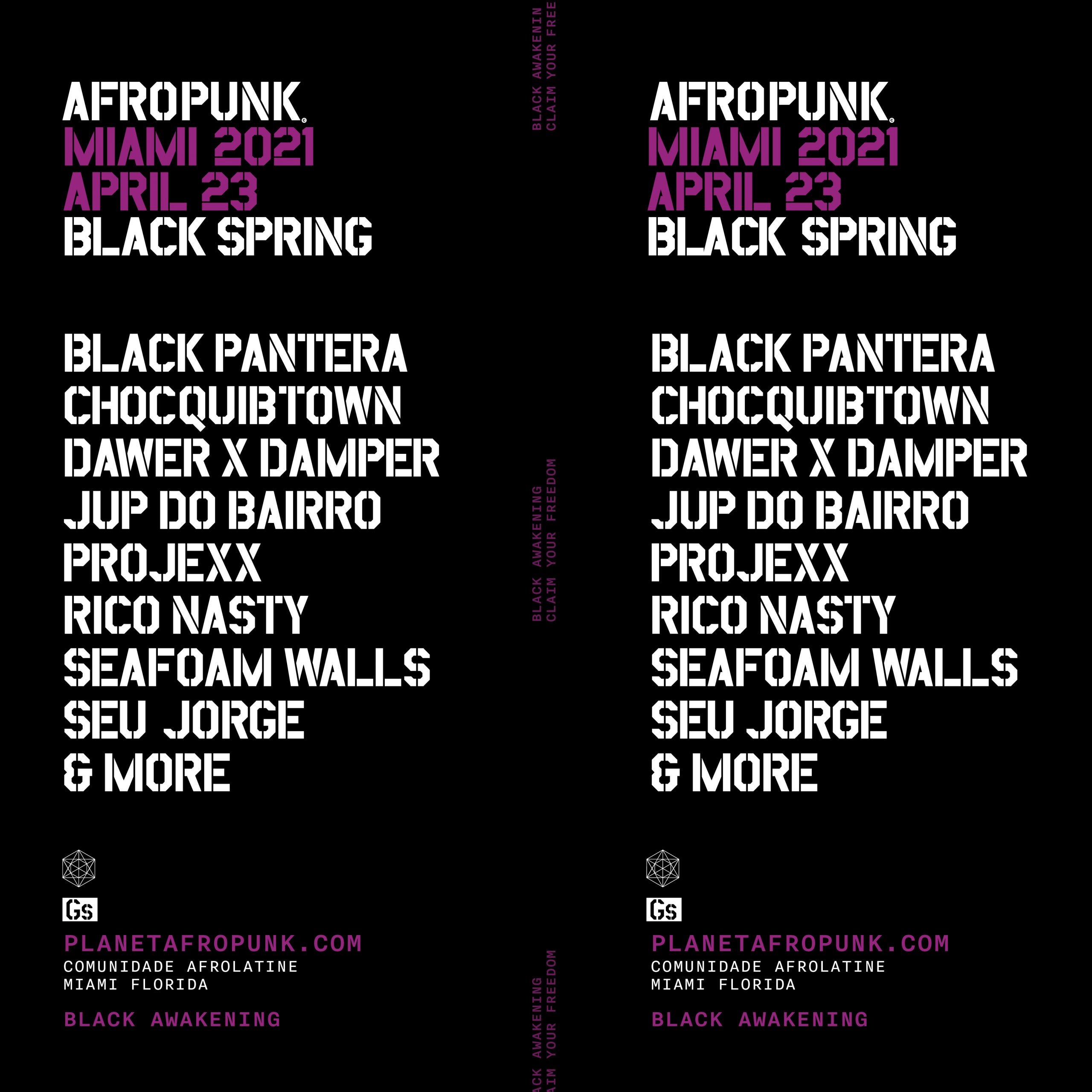 Rico Nasty, Seu Jorge And More To Headline AFROPUNK’s Black Spring Virtual Experience