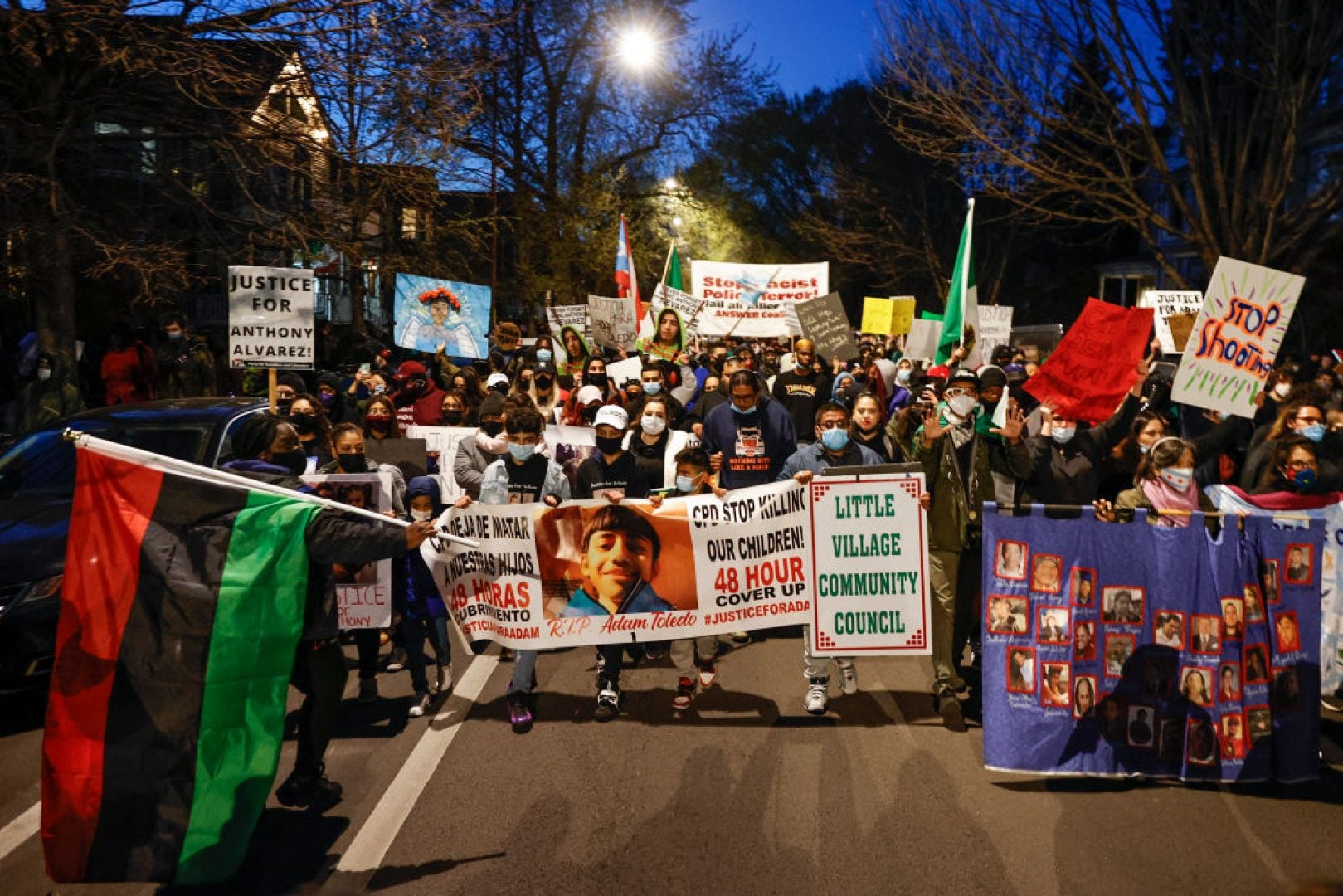 Chicago Activists Call For Mayor Lori Lightfoot’s Resignation After Adam Toledo Video Release