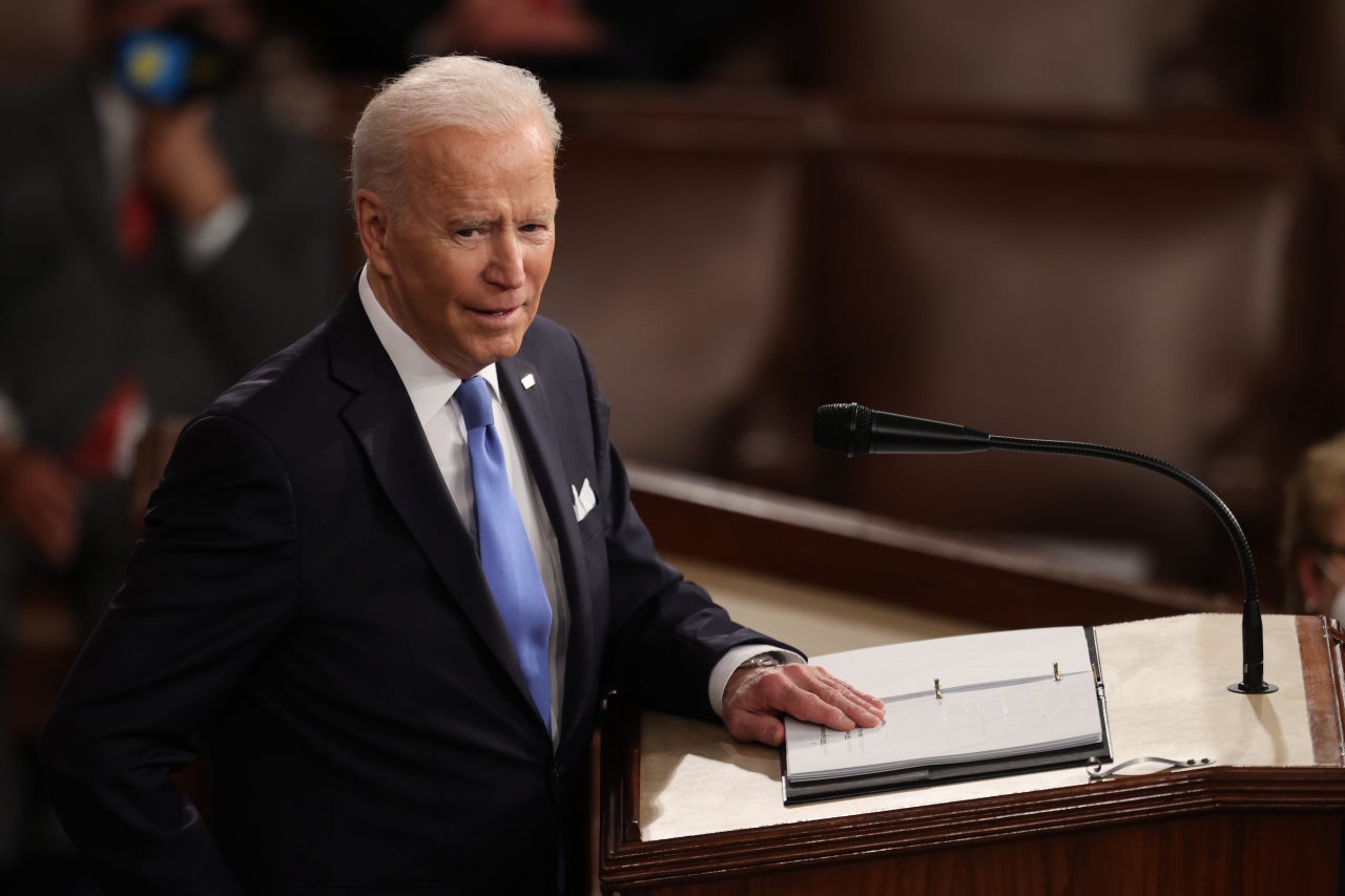 President Joe Biden Addresses the Nation to Mark 100 Days in ...