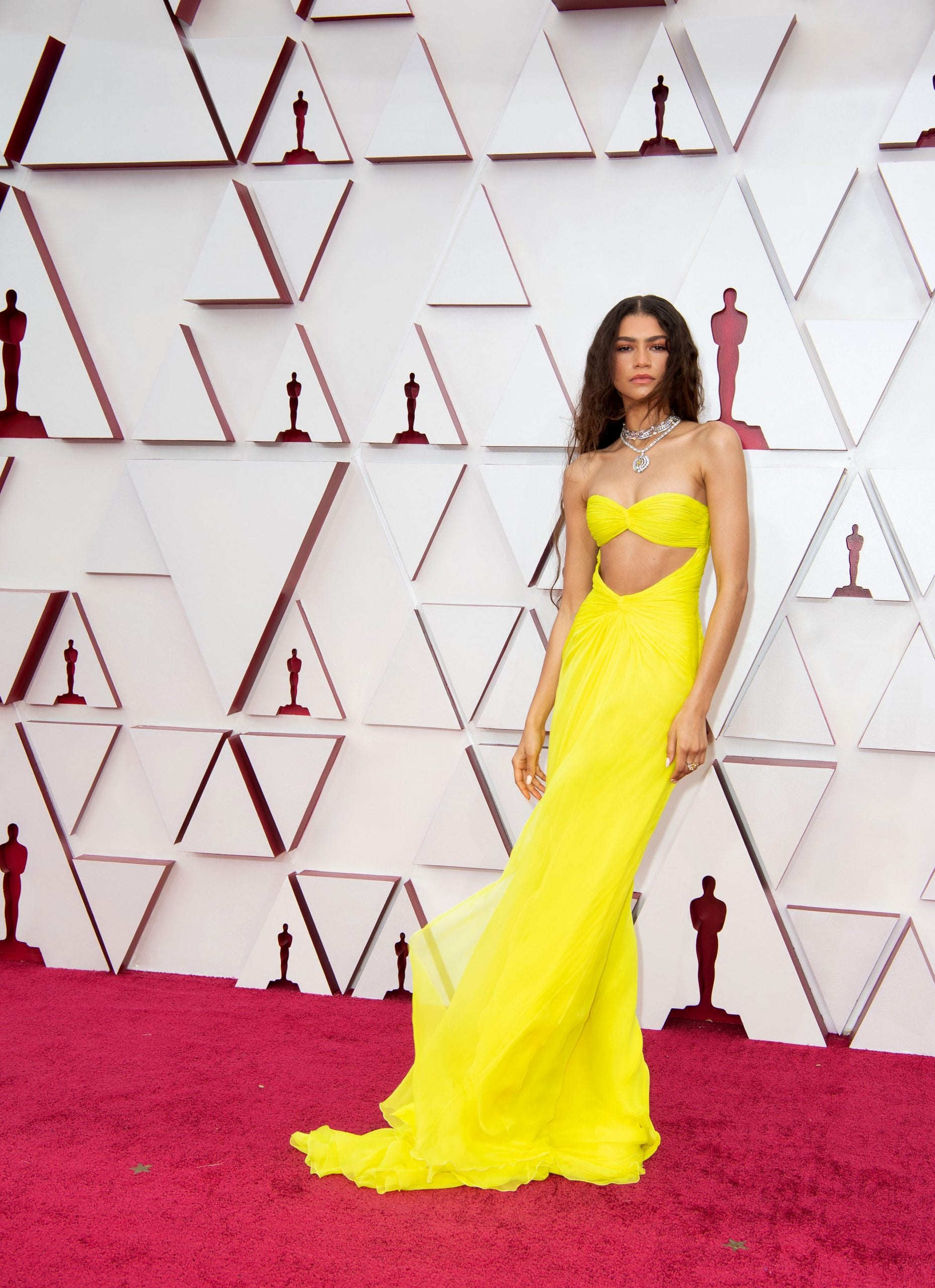 Zendaya Was Breathtaking In This Cher-Inspired Valentino Gown At The 2021 Oscars