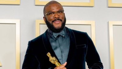 Tyler Perry Gets His Flowers With Jean Hersholt Humanitarian Award At The Oscars