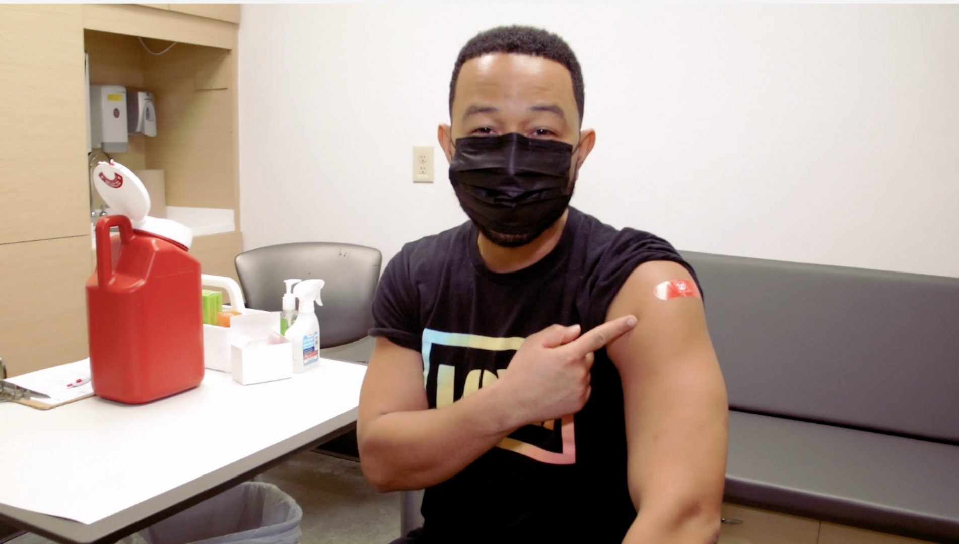 John Legend Got His COVID-19 Vaccine And Wants You To Get Yours, Too: "We Finally Have A Reason For Optimism"