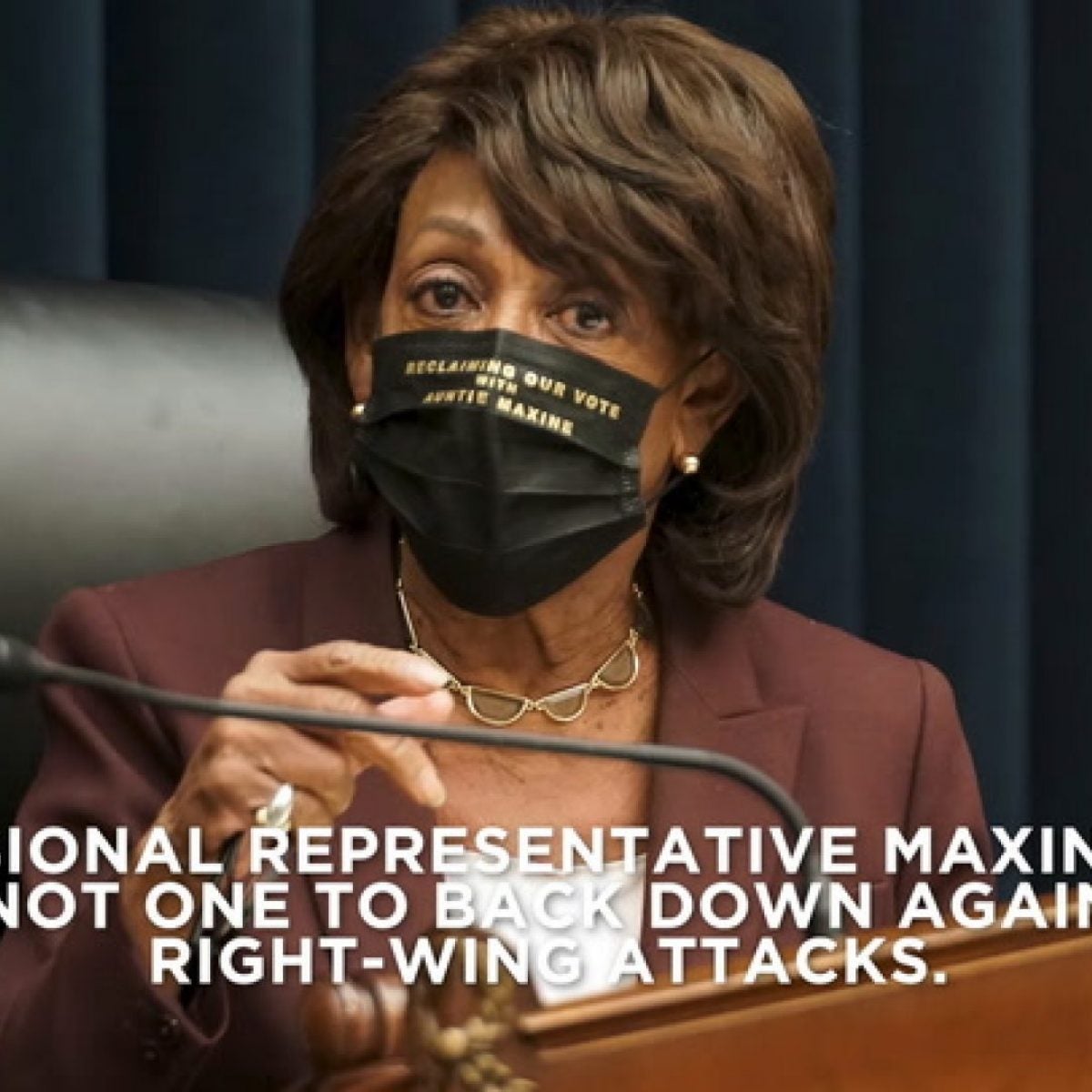 5 TIMES MAXINE WATERS SAID WHAT NEEDED TO BE SAID