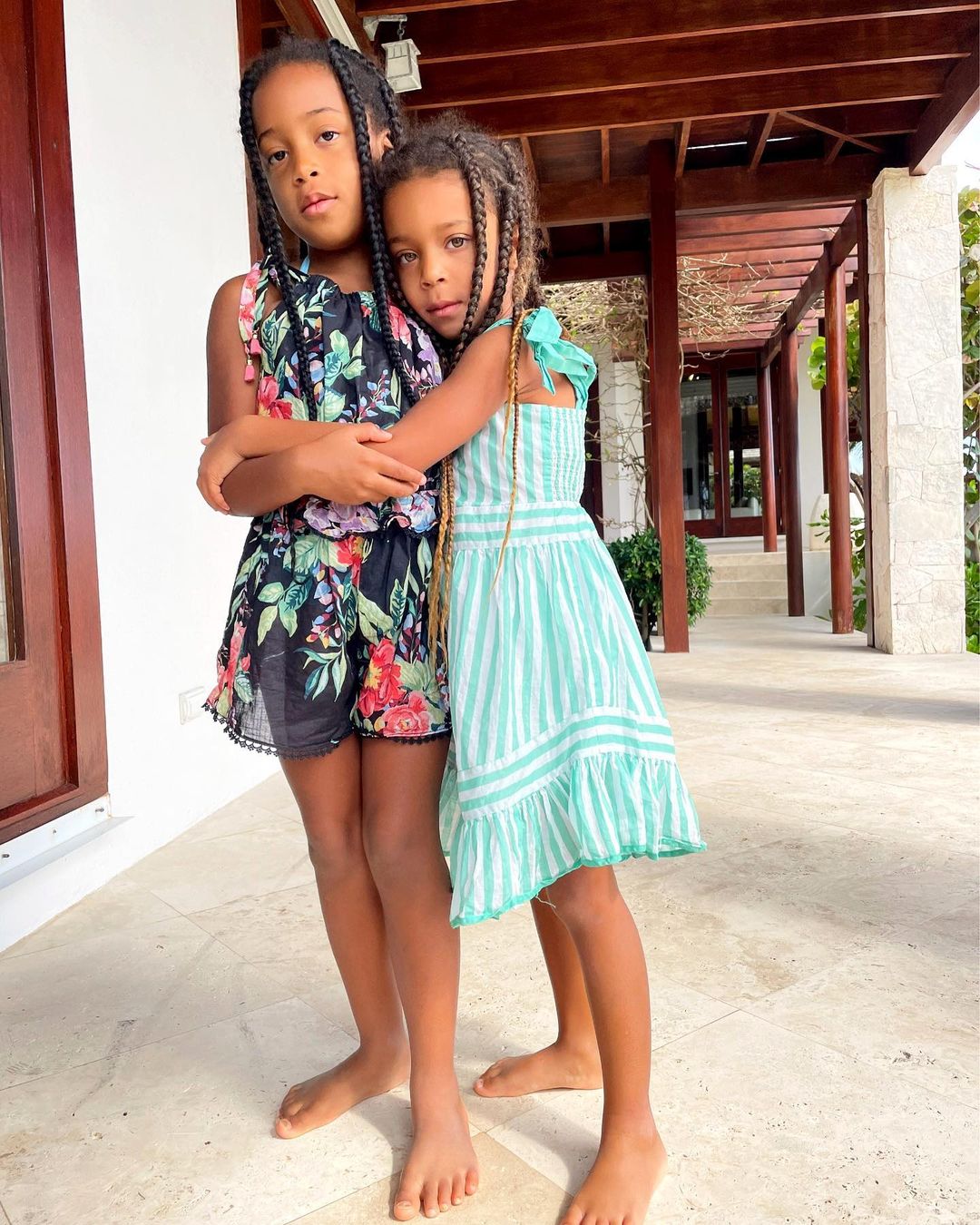 Beautiful Black Celebrity Families Enjoying Spring