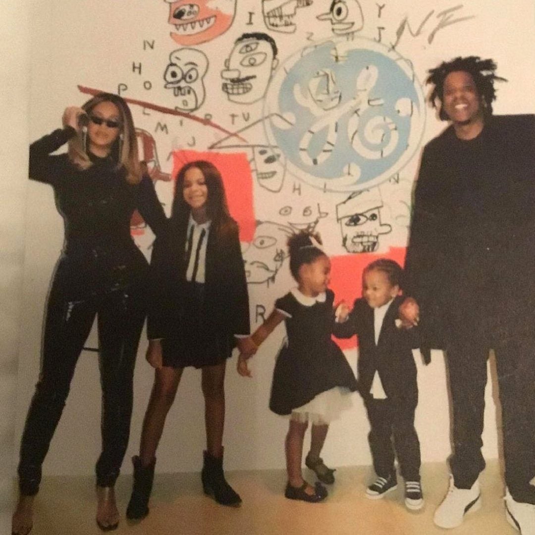 Beautiful Black Celebrity Families Enjoying Spring