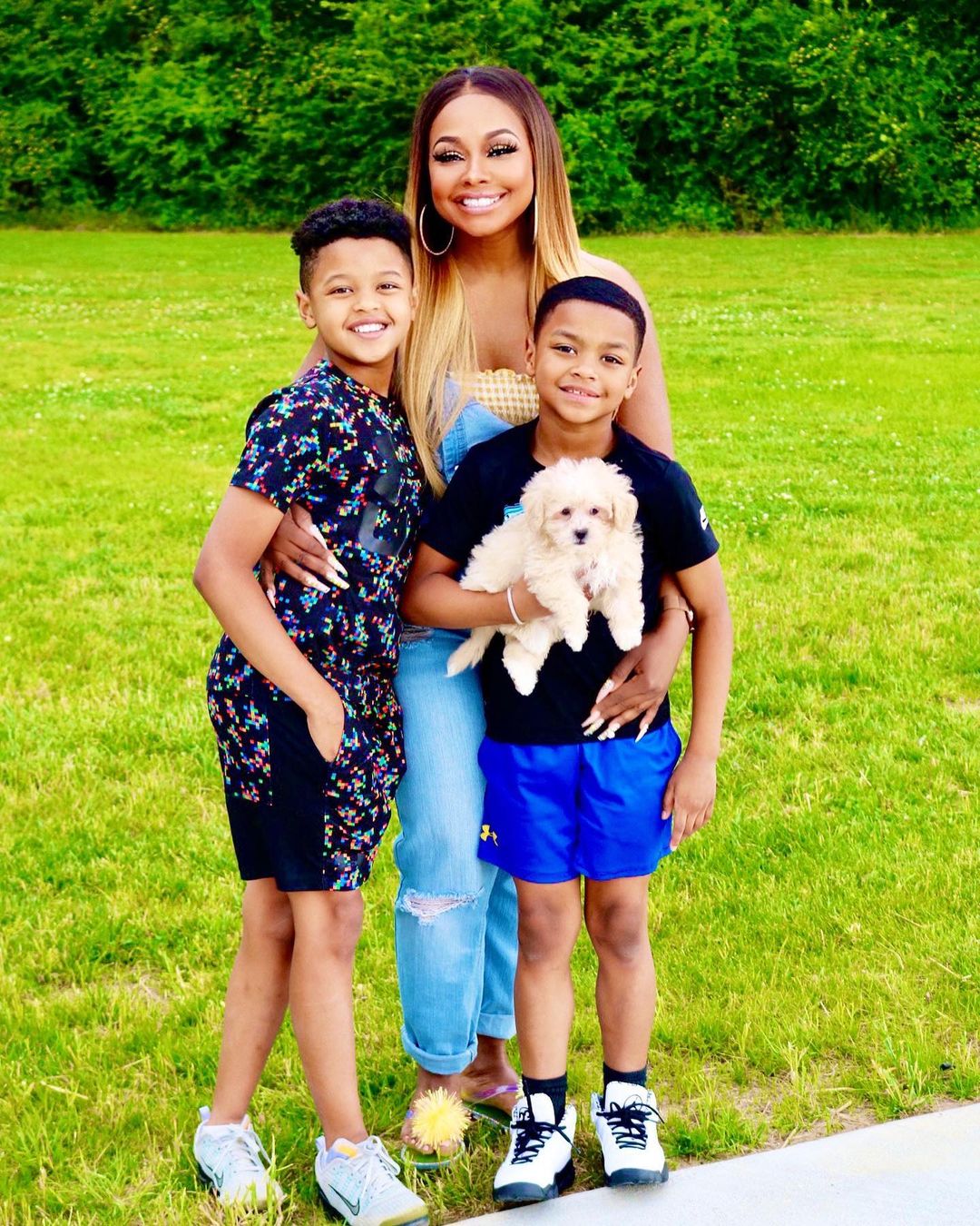 It's National Pet Month: Pictures Of Your Faves With Their Favorite Furry Friends