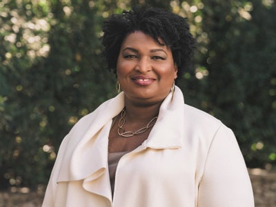 Stacey Abrams On Balancing Fiction Writing And Politics; Plus Why Sanaa Lathan Would Be In The Movie Version Of Her New Book