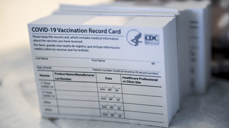 FBI Warns Against Making and Selling Fake Vaccination Cards