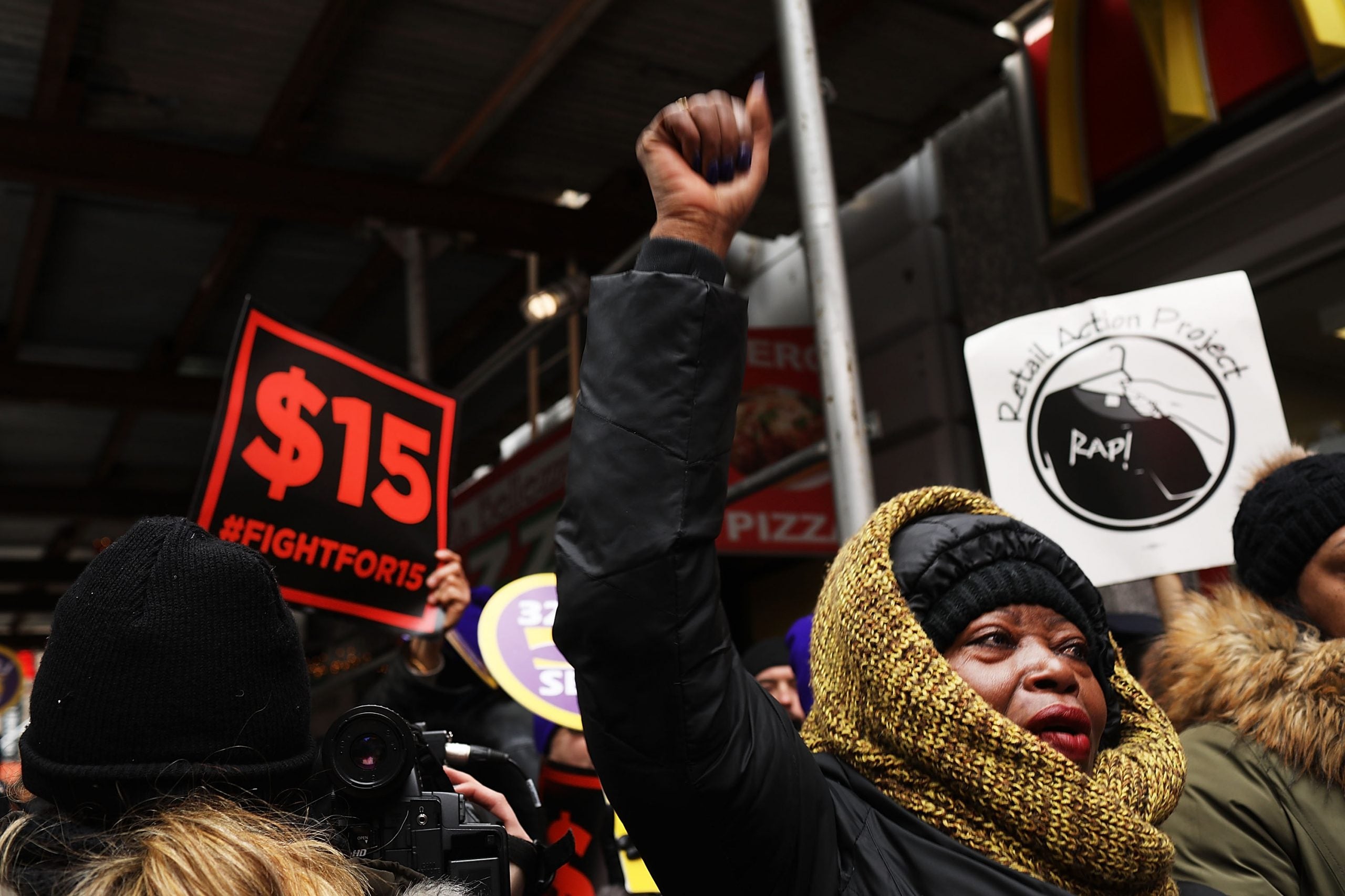 McDonald's Workers on Strike Today for Higher Wages Across 15 Cities