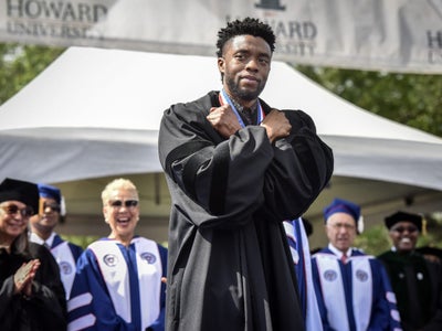 Howard University’s College of Fine Arts Will Be Renamed After Alum Chadwick Boseman