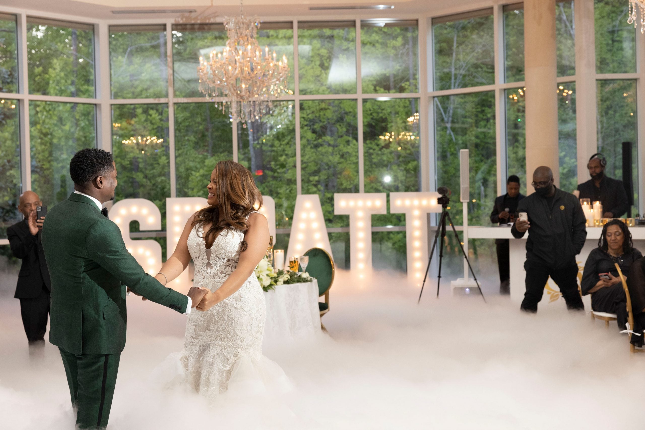Bridal Bliss: Dalen And Stacey's Intimate Atlanta Wedding Was Full Of Some Tears And Plenty Of Joy