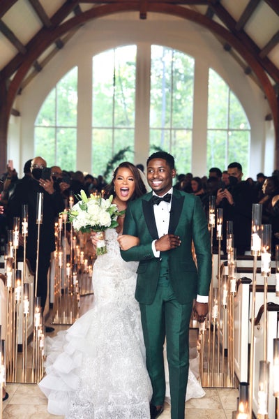 Bridal Bliss: Dalen And Stacey’s Intimate Atlanta Wedding Was Full Of Some Tears And Plenty Of Joy