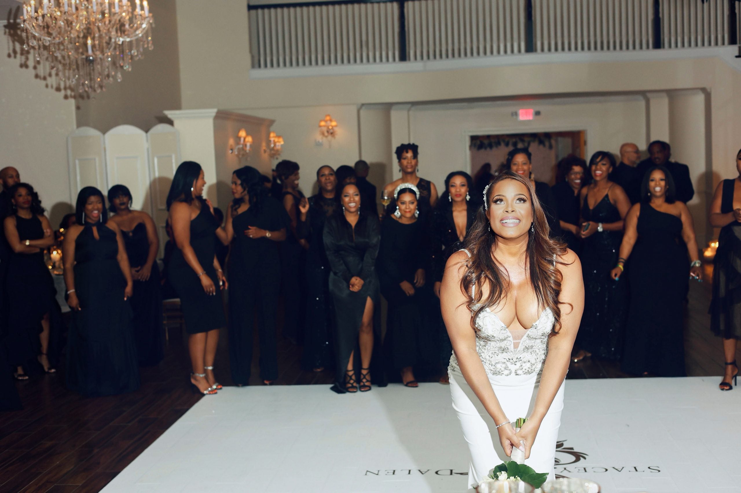 Bridal Bliss: Dalen And Stacey's Intimate Atlanta Wedding Was Full Of Some Tears And Plenty Of Joy