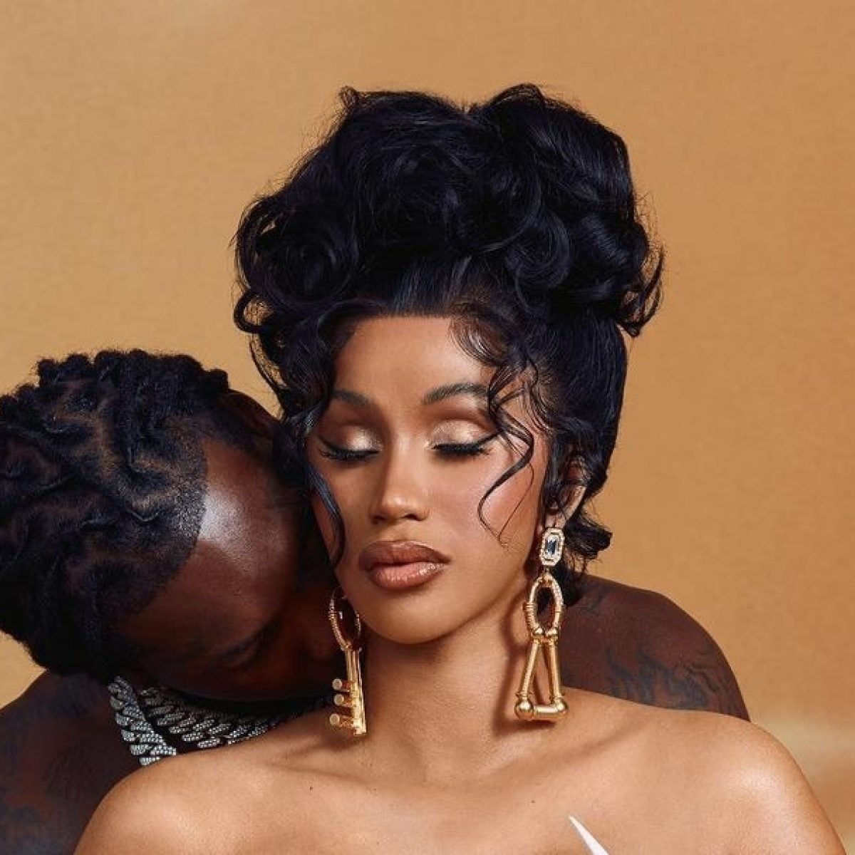 Everything Cardi B Wore In Her Buzzed-About Pregnancy Shoot