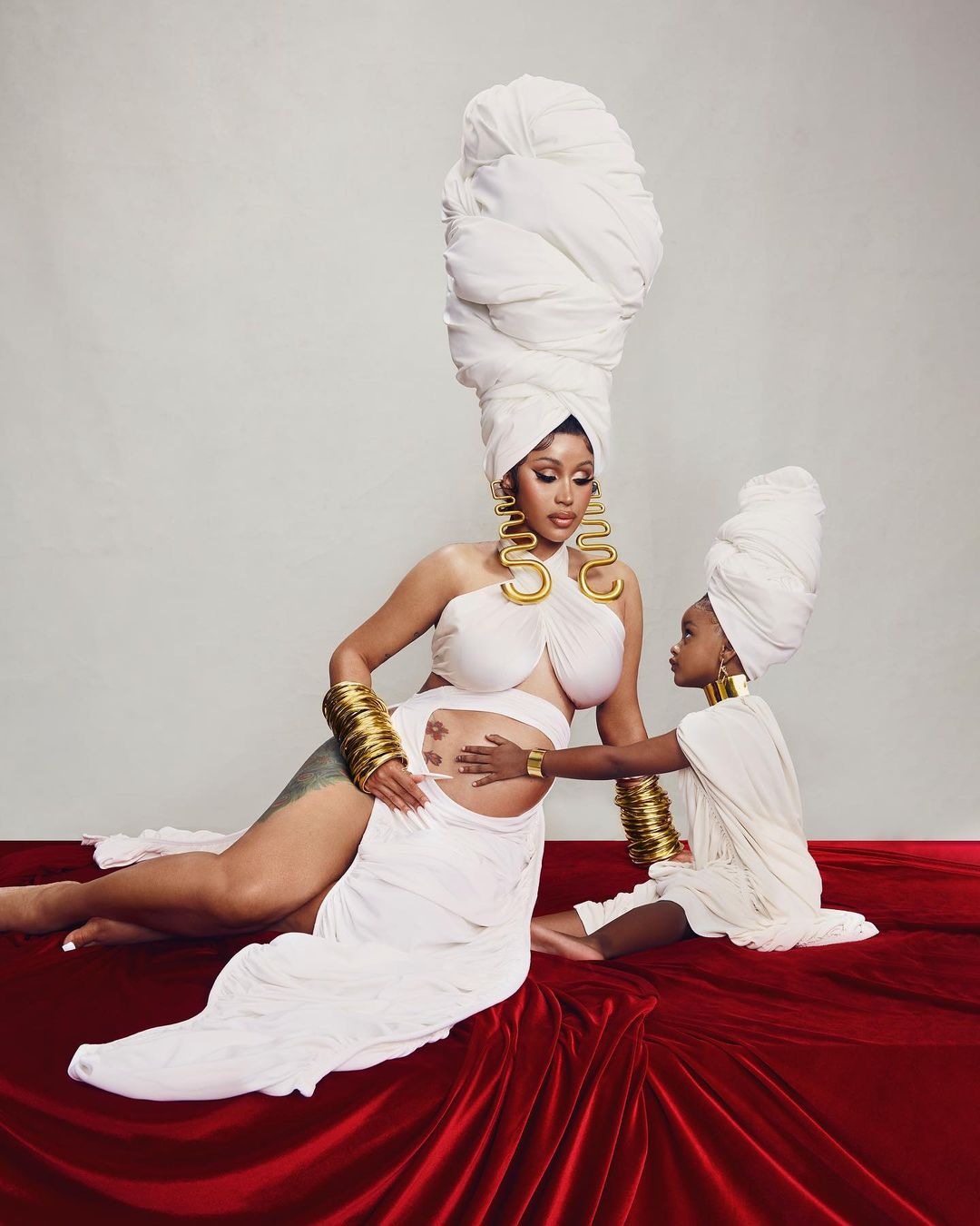 Cardi B’s Pregnancy Shoot Made A Bold Fashion Statement