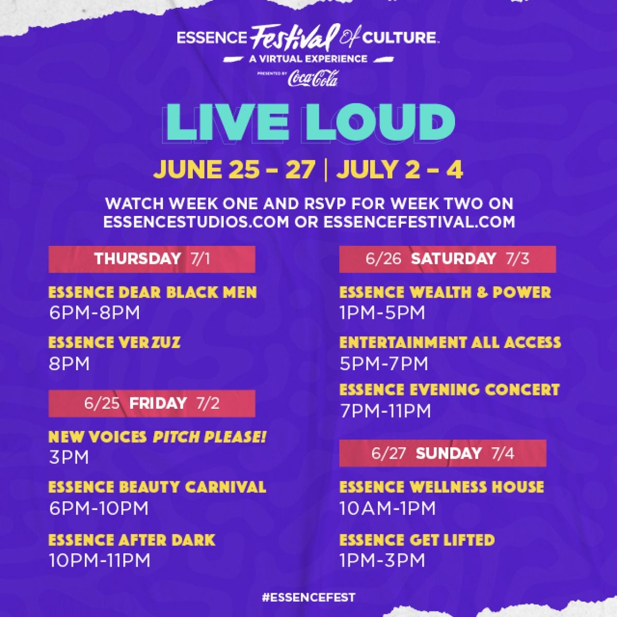 Essence Festival 2024 Friday Lineup: Rediscover the Power of Music