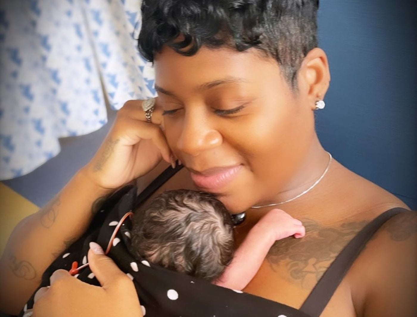 An Emotional Fantasia Welcomes Daughter Keziah Home After Nearly A Month In The NICU
