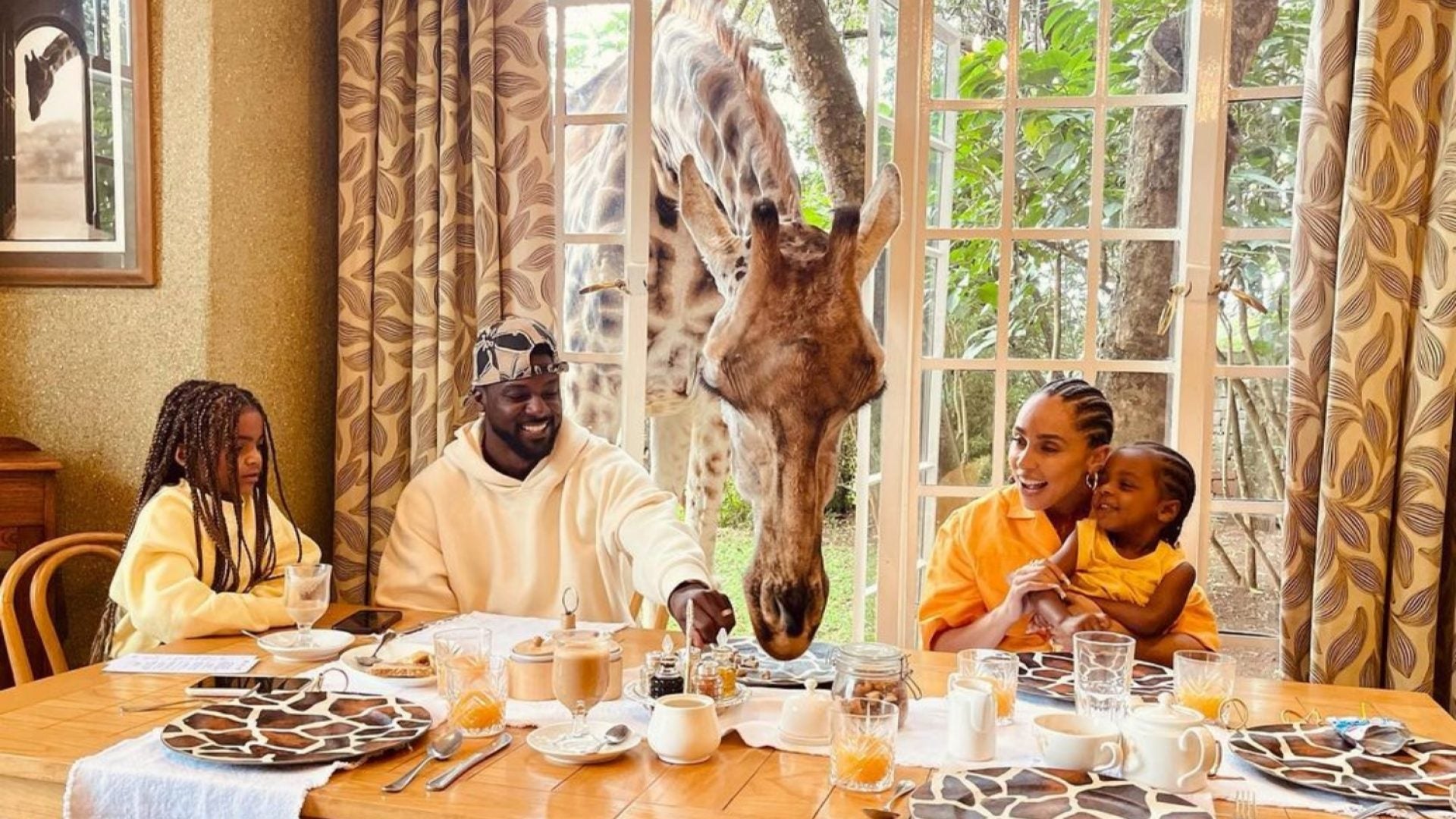 'Show 'Em The World': Lance Gross's Family Vacation To Kenya Is Getaway Goals