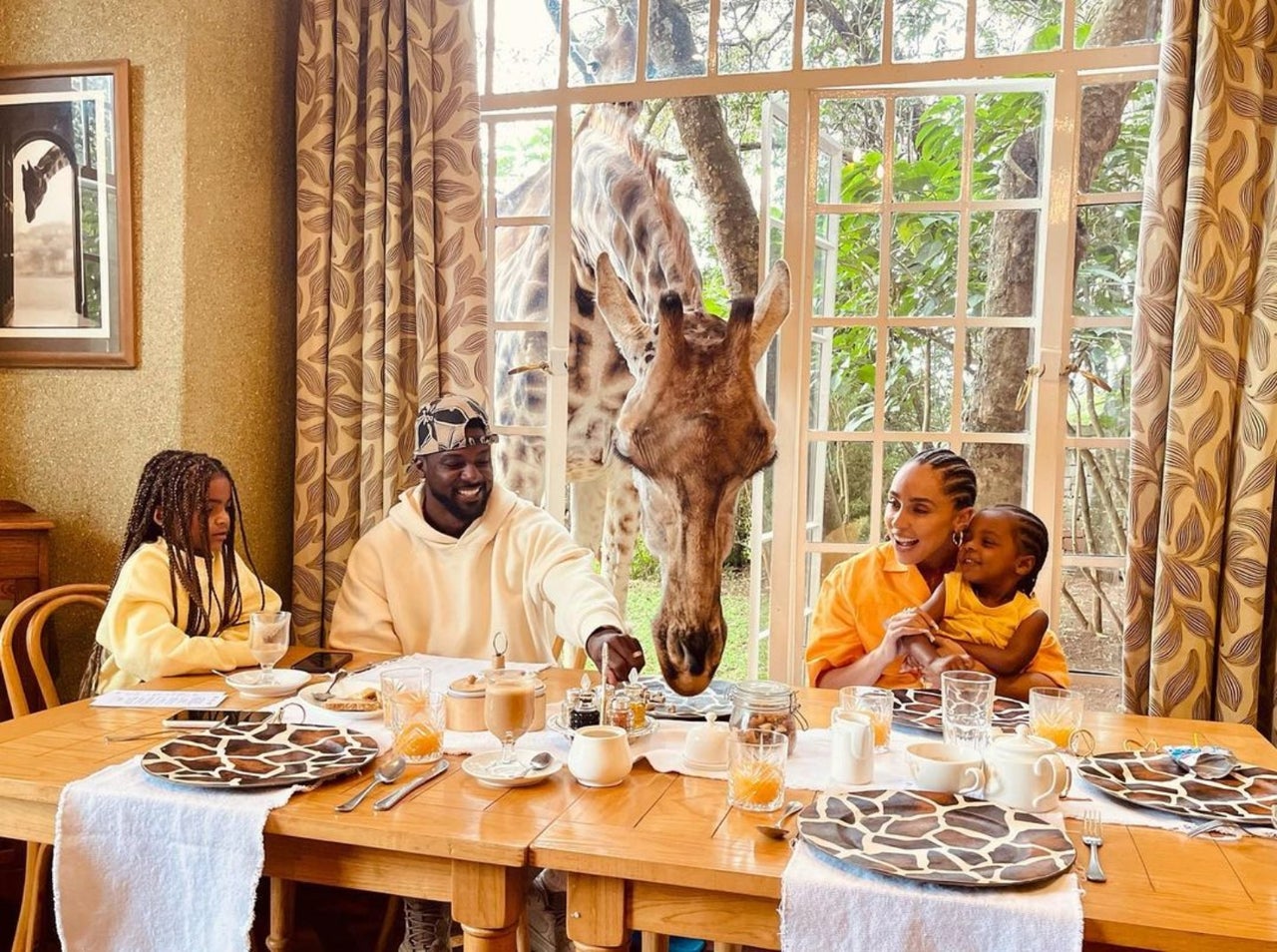 'Show 'Em The World': Lance Gross's Family Vacation To Kenya Is ...
