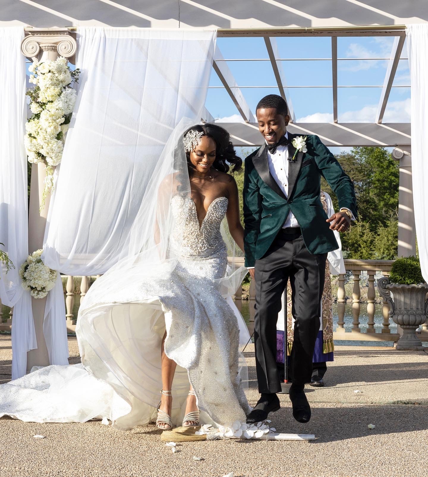 High School Friends Turned Lovers, Nia And Shakeel's Vineyard Wedding Will Blow You Away