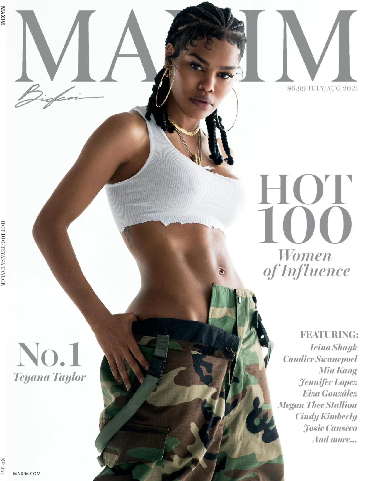 Teyana Taylor Is The First Black Woman To Be Named Maxim’s Sexiest Woman Alive