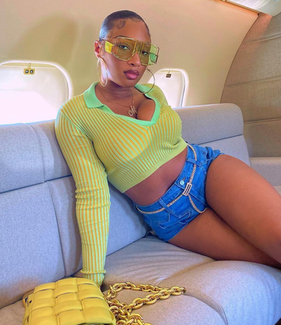 Megan Thee Stallion Loves Her Natural Hair—And We Do Too!