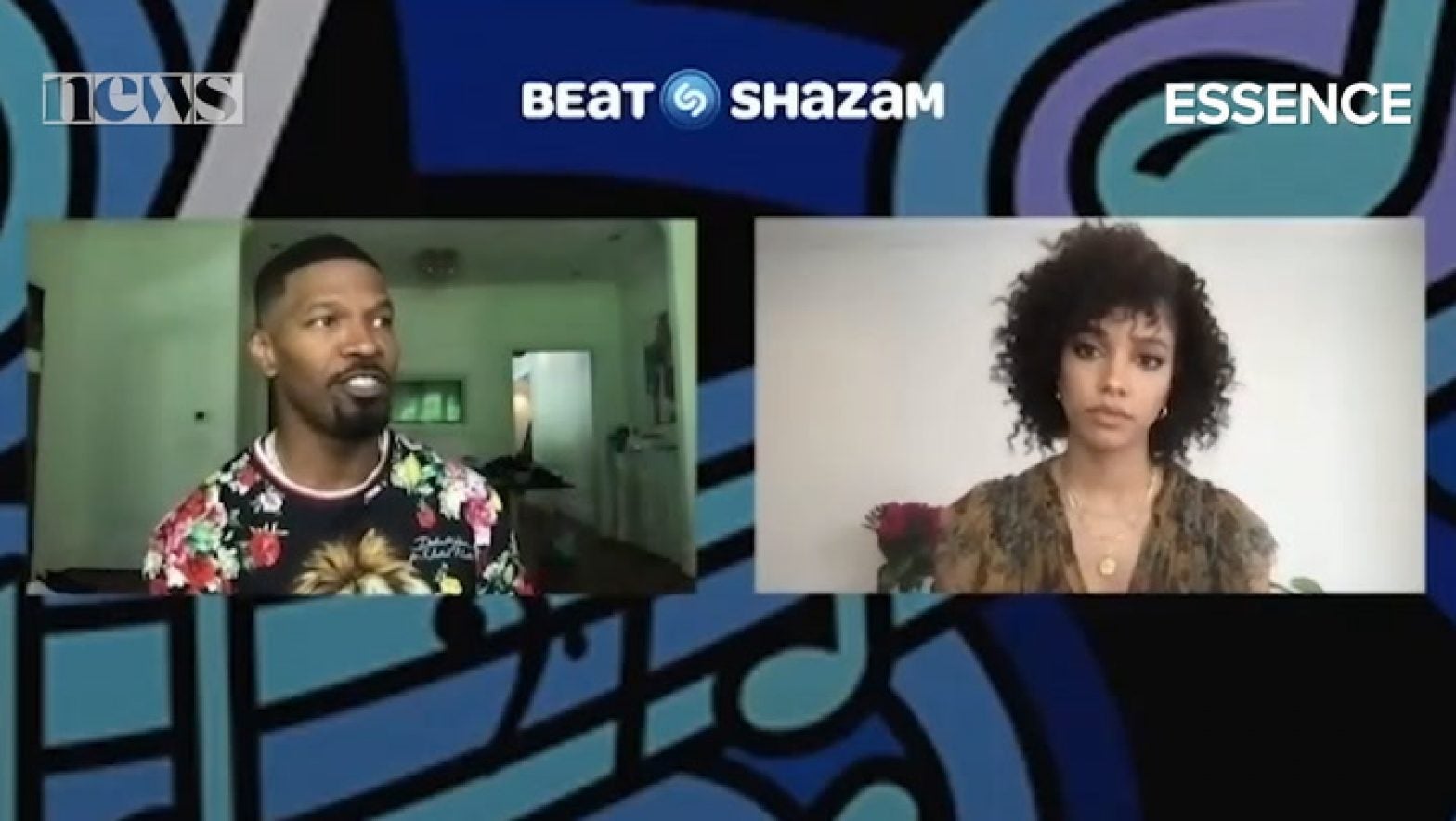 ESSENCE Chats with Jamie & Corinne Foxx about the New Season of Beat Shazam