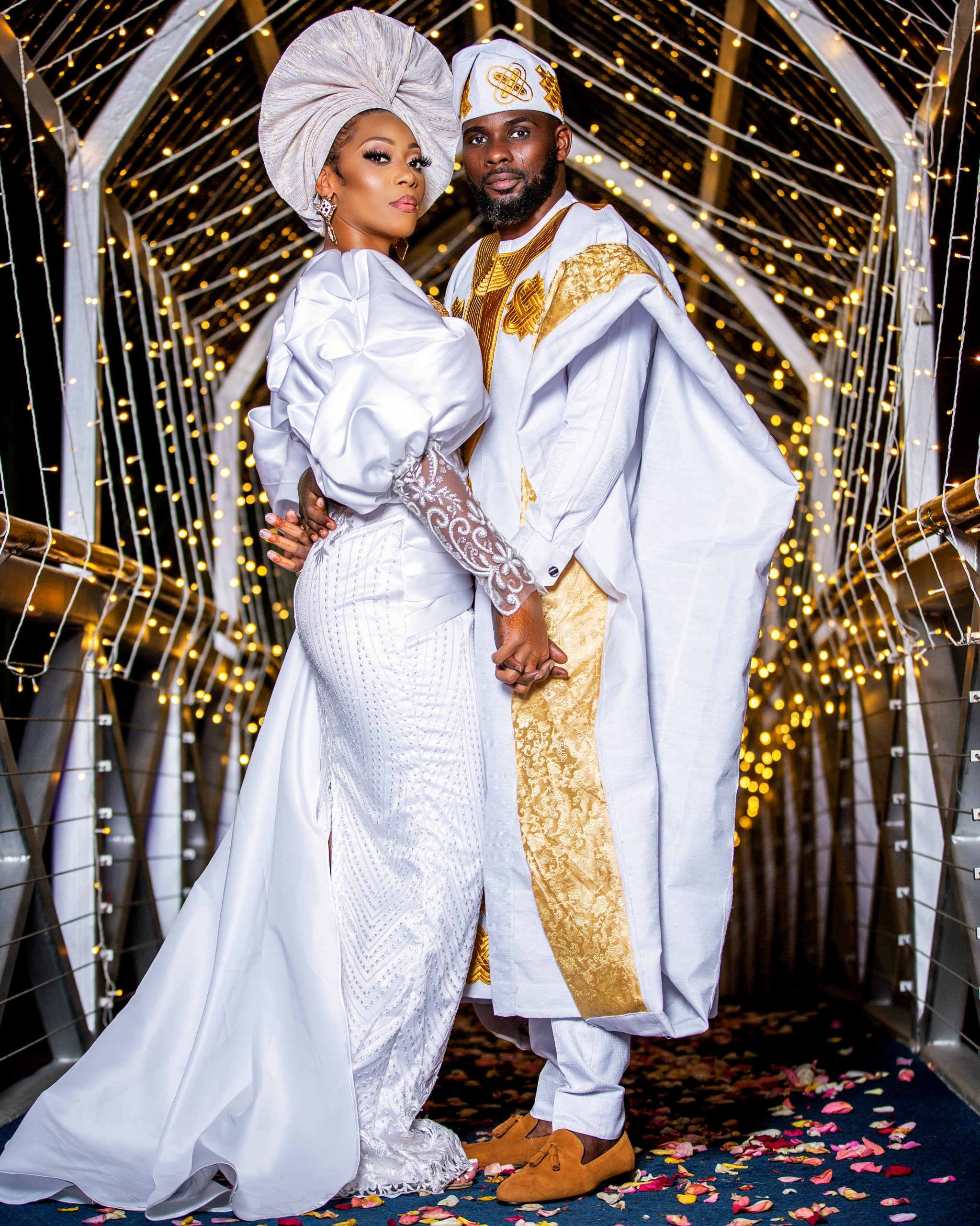 Bridal Bliss: After Meeting On Instagram, Sydaiya And Sheriff Married In Tanzania