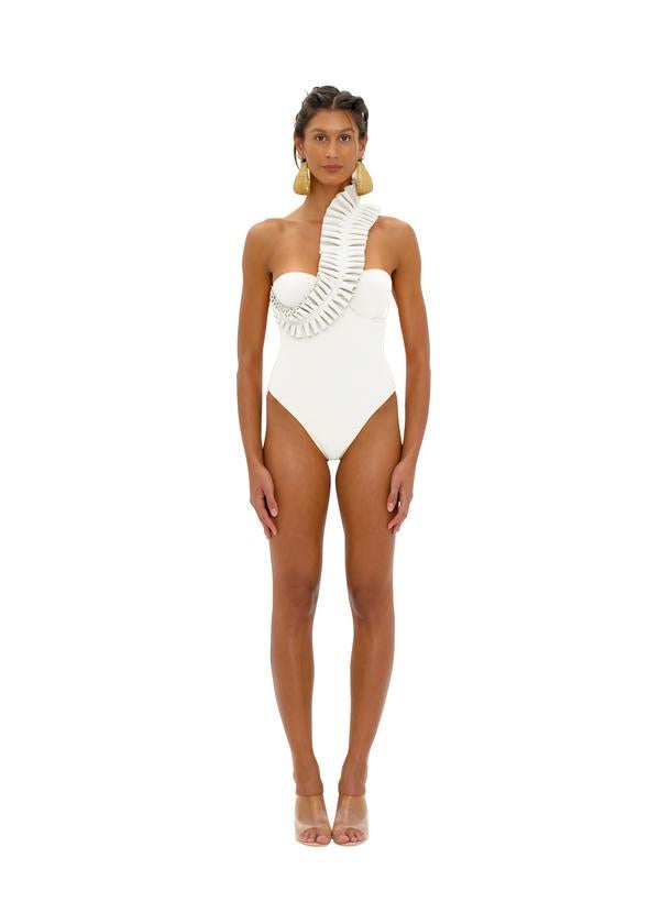 6 White-Hot Swimsuits To Make Your Honeymoon Sizzle