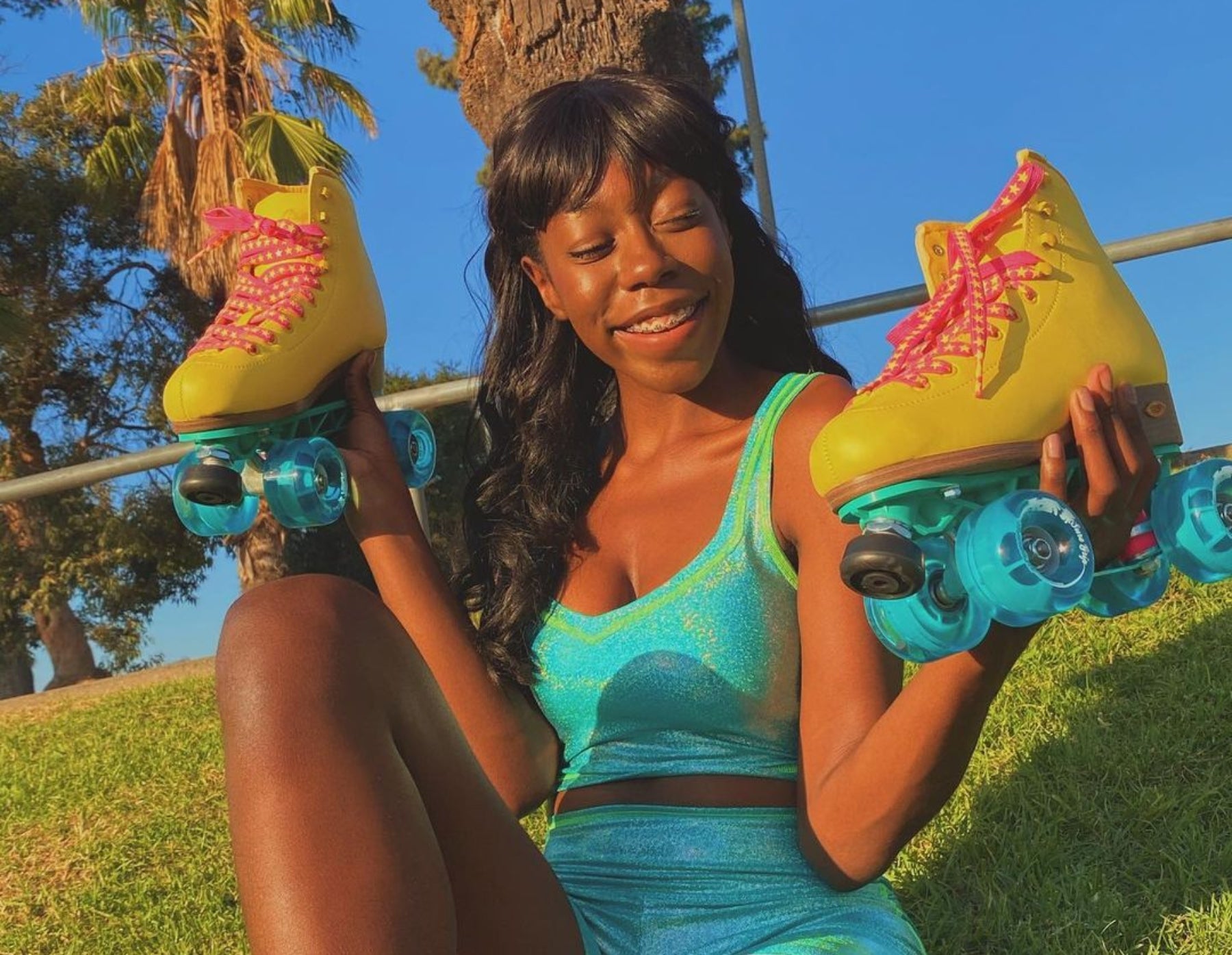 11 Carefree Black Girls On Roller Skates To Follow On Instagram Essence picture