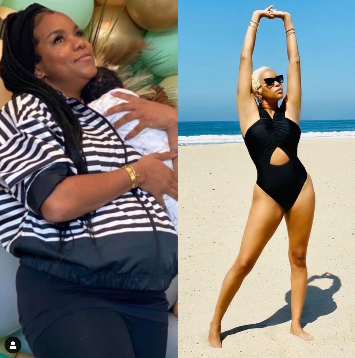 LeToya Luckett Updates Fans On Postpartum Weight-Loss Journey In A Swimsuit: ‘Ya Girl Is Officially 55 Lbs Down’