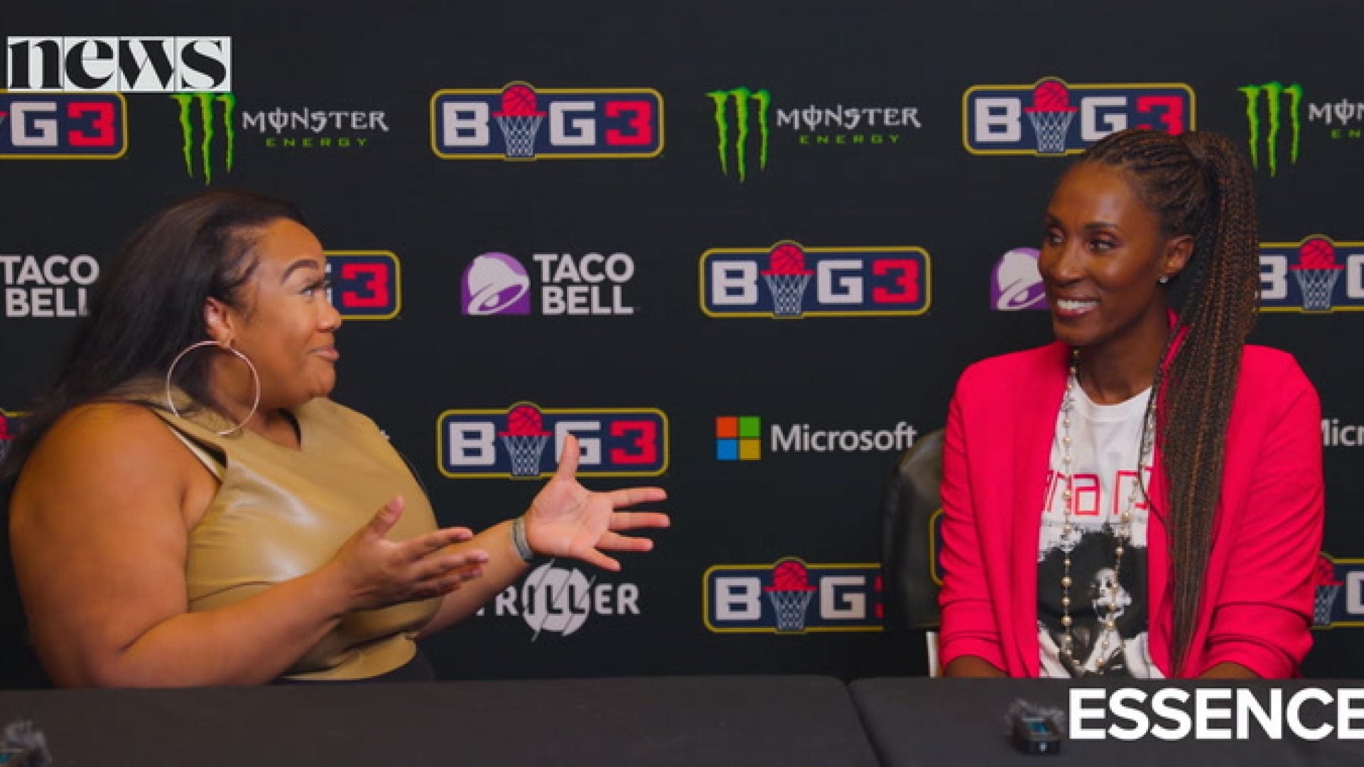 Lisa Leslie Coaching Men Clip