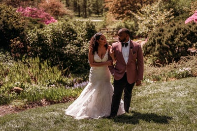 Bridal Bliss: Iman And Anthony’s Wedding Was Filled With Lush Greenery And Lots Of Love