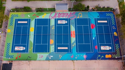 Naomi Osaka Returns To Restored Courts Where She Got Her Start To Play With Next Generation Of Tennis Stars