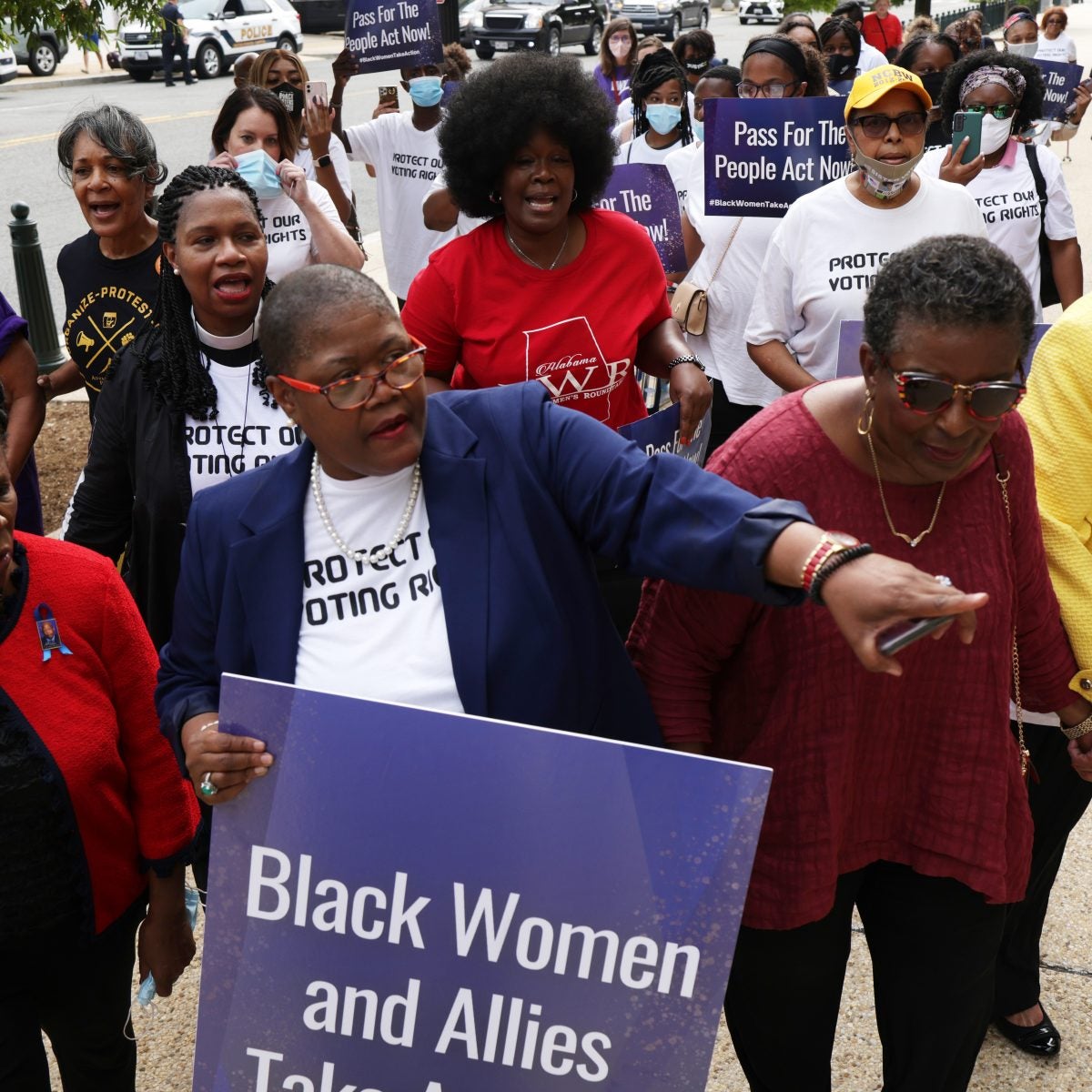 "Our Rights Are On The Chopping Block"— Black Women Leaders, Allies Rally Congress For Voting Rights And Economic Justice