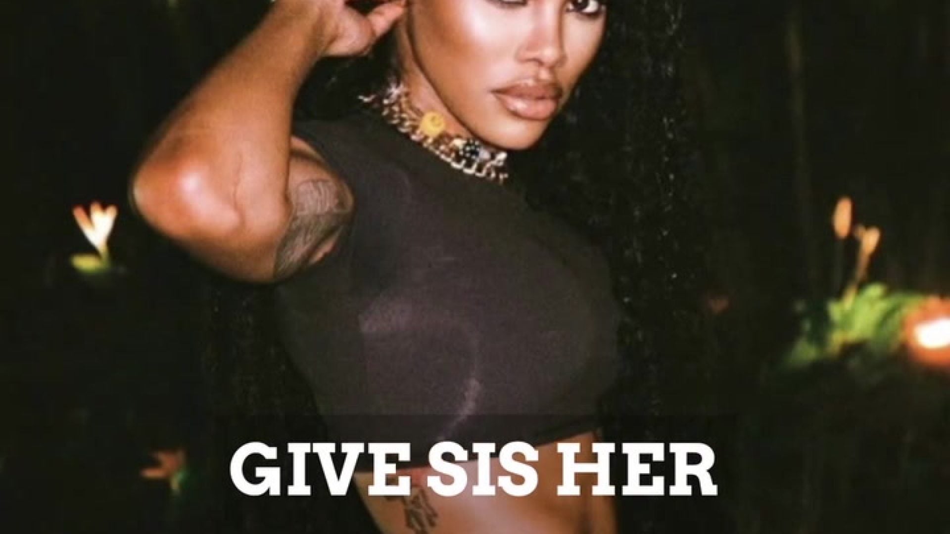 Give Sis Her Flowers: Teyana Taylor IMF