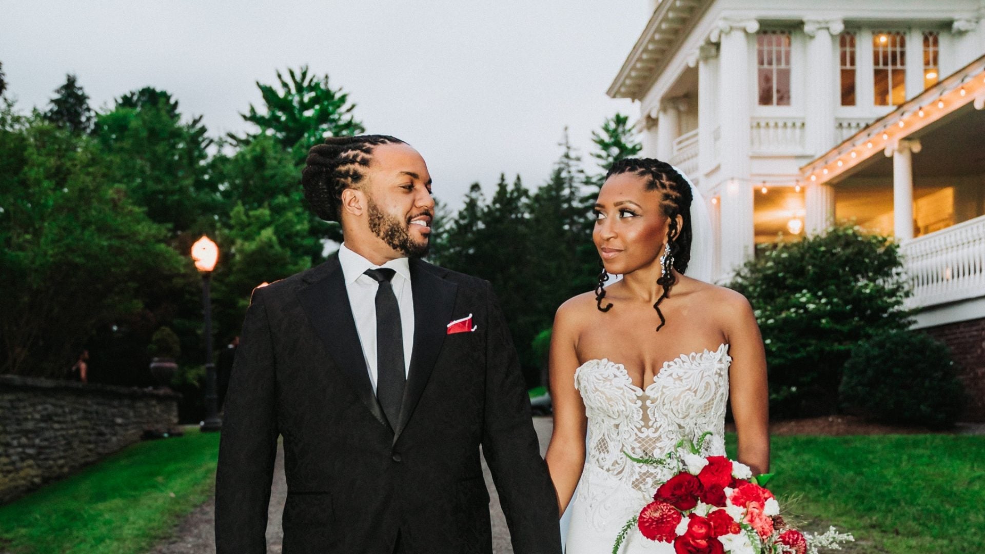 Bridal Bliss: Brooklyn Tea Founders Jamila And Ali's Charming Poconos Wedding Celebrated Black Love And Black-Owned Businesses