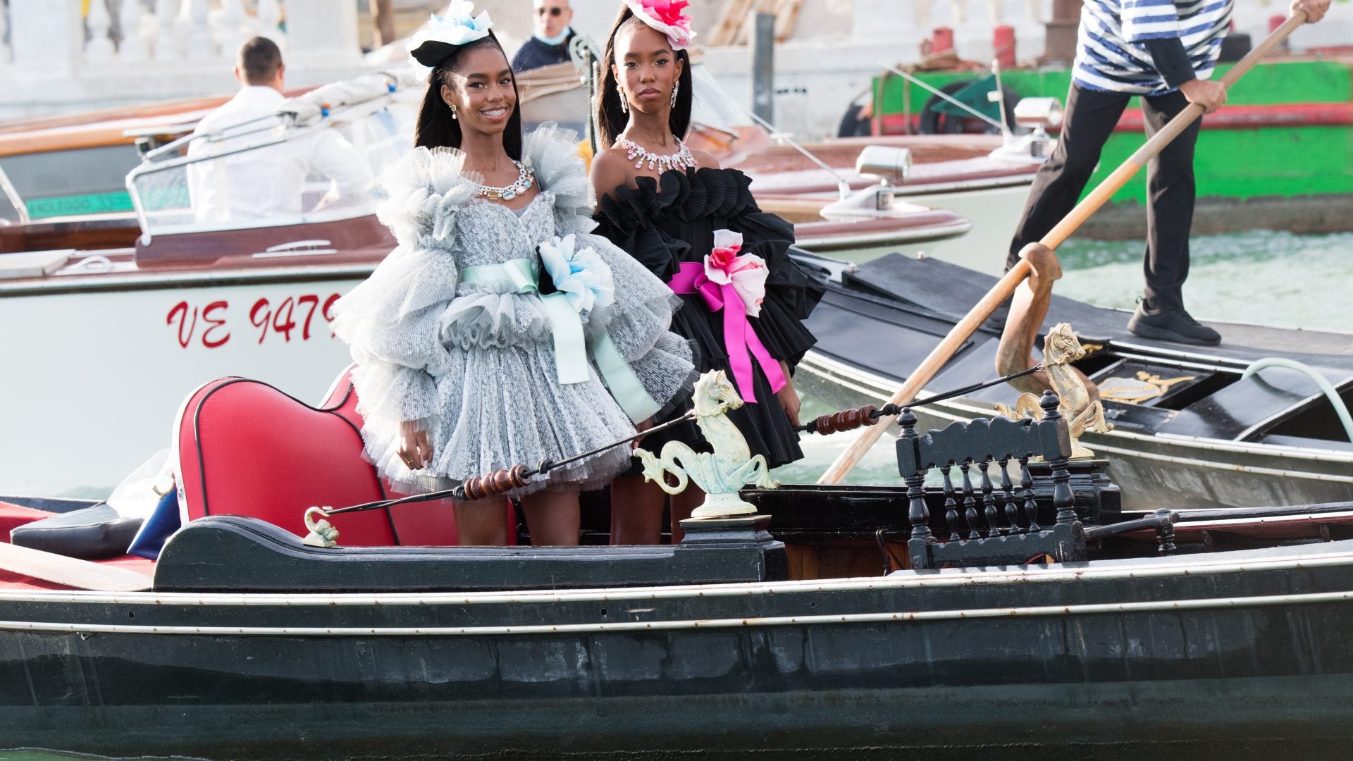 'Baby I See You!' Diddy Felt Kim Porter's Presence In Venice As Their Twins Made Couture Runway Debut