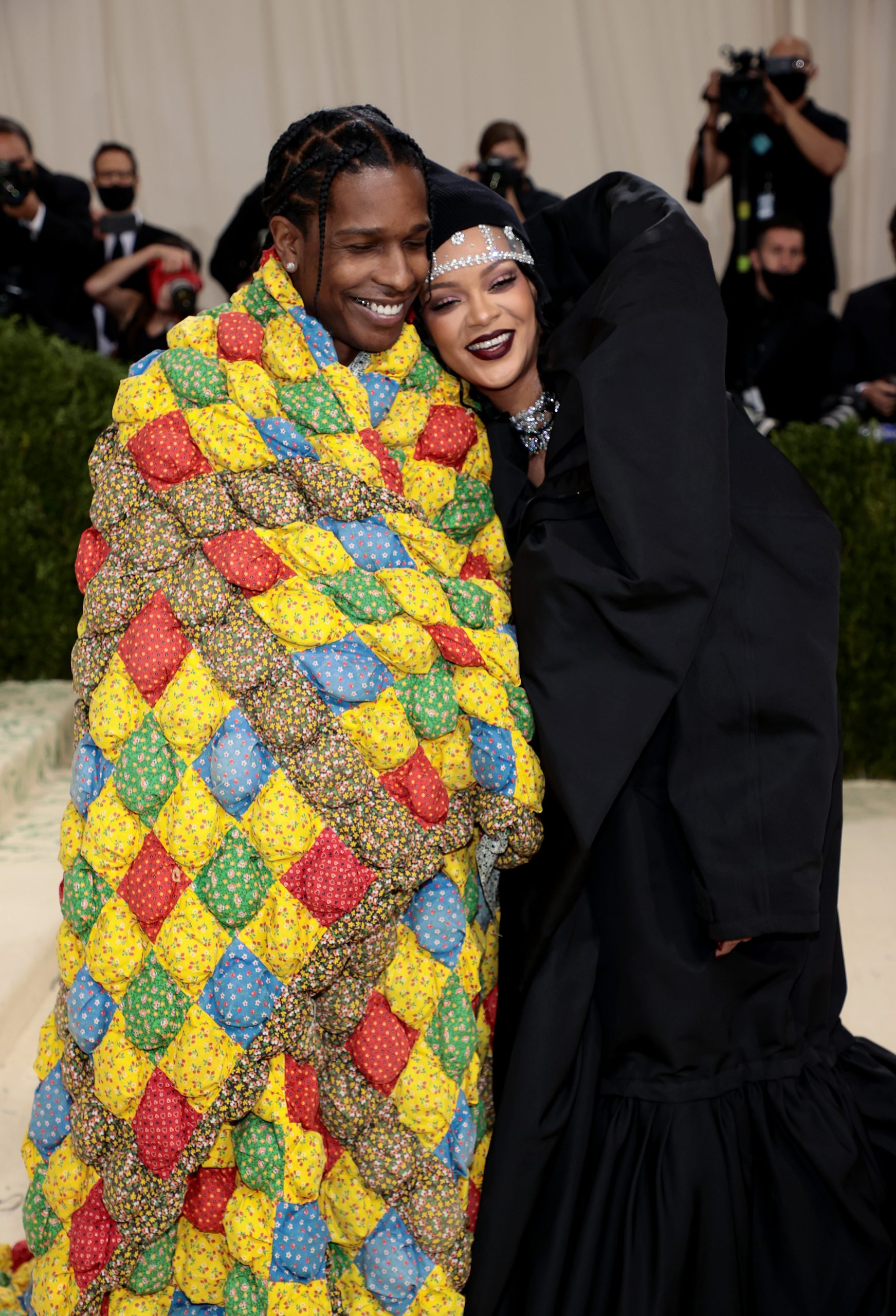 9 Sweet Photos Of Rihanna and A$AP Rocky Looking Madly In Love At The Met Gala